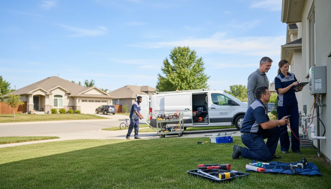 Tankless water heater service in Mars, PA